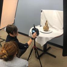 Photogrammetric capture instruction in the 3D Scanning Lab