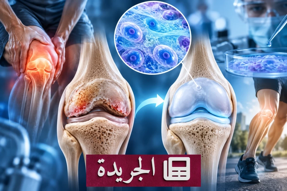 علماء يحققون اختراقاً في علاج خشونة المفاصل عبر تحفيز نمو الغضروف - آخر أخبار الجريدة
