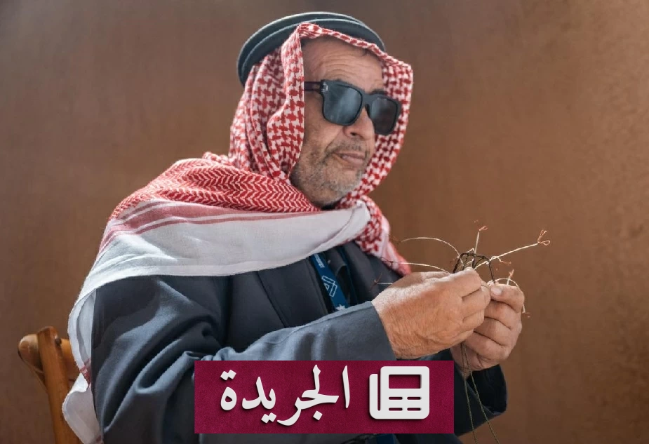 عندما تتحول الأصابع إلى عيون.. حرفي ينسج شباك الصقور باللمس بعد فقدانه البصر - آخر الأخبار - الجريدة