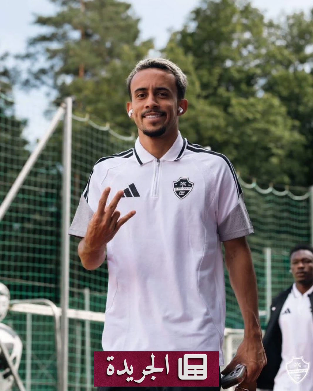 اللاعب البرازيلي ماثيو غونسالفيس أثناء اللعب مع النادي الأهلي