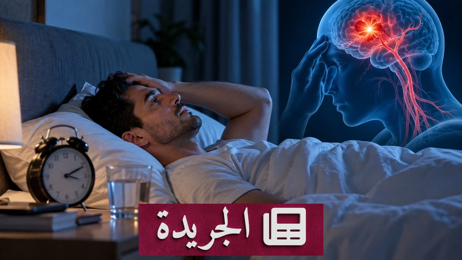 الأرق يزيد خطر السكتة الدماغية 26% وفق دراسة علمية حديثة - آخر الأخبار - الجريدة
