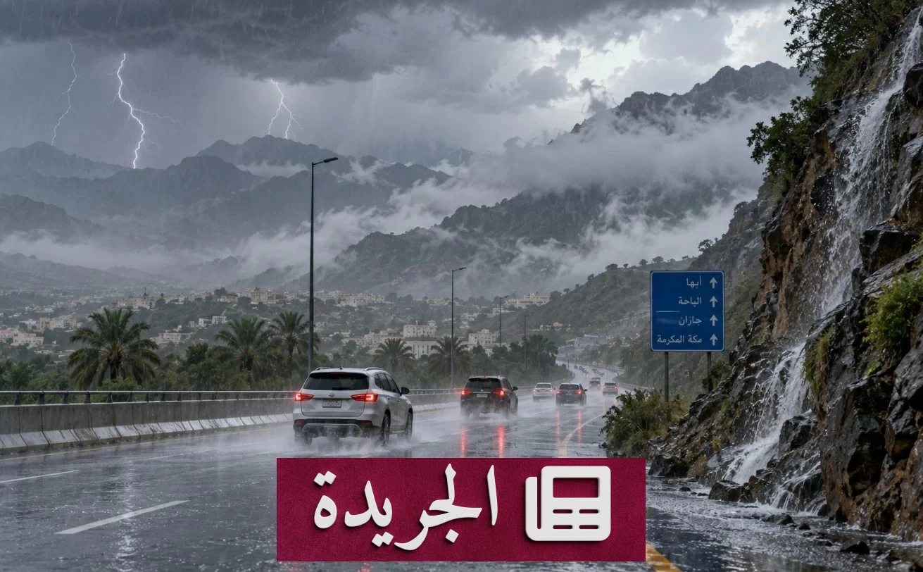 «الأرصاد» تحذر من أمطار غزيرة وسيول على 3 مناطق - آخر الأخبار - الجريدة