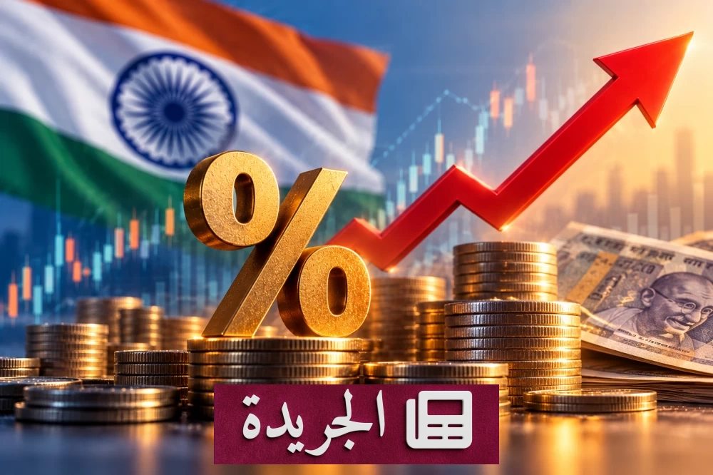 الهند ترفع سعر الفائدة للمرة الأولى منذ 2023 لمواجهة التضخم المتصاعد - آخر الأخبار - الجريدة