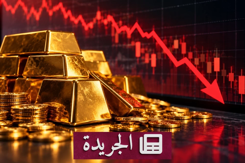 انخفاض قياسي لأسعار الذهب إلى أدنى مستوى في 7 أسابيع - آخر الأخبار - الجريدة