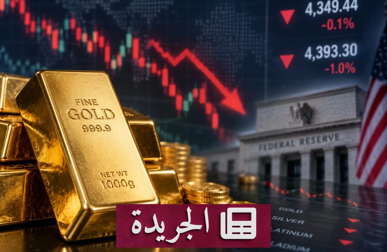 انخفاض طفيف لأسعار الذهب بفعل مخاوف التضخم وارتفاع النفط - آخر الأخبار - الجريدة