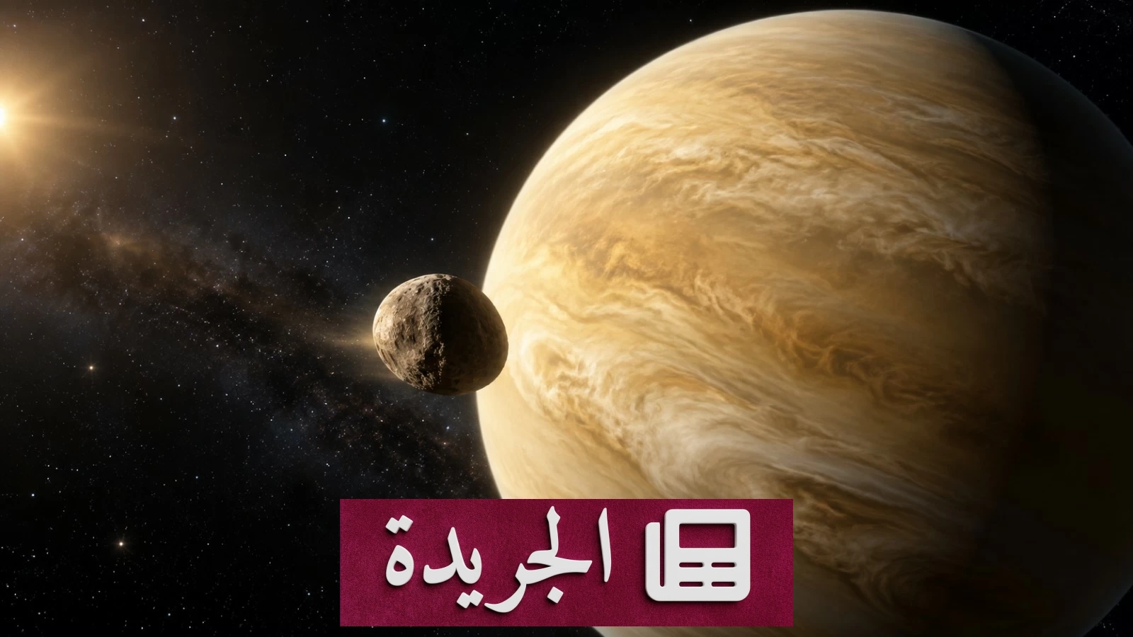 دراسة فلكية تكشف لغزاً محيراً حول كوكب الزهرة وقمره المفقود - آخر أخبار الجريدة