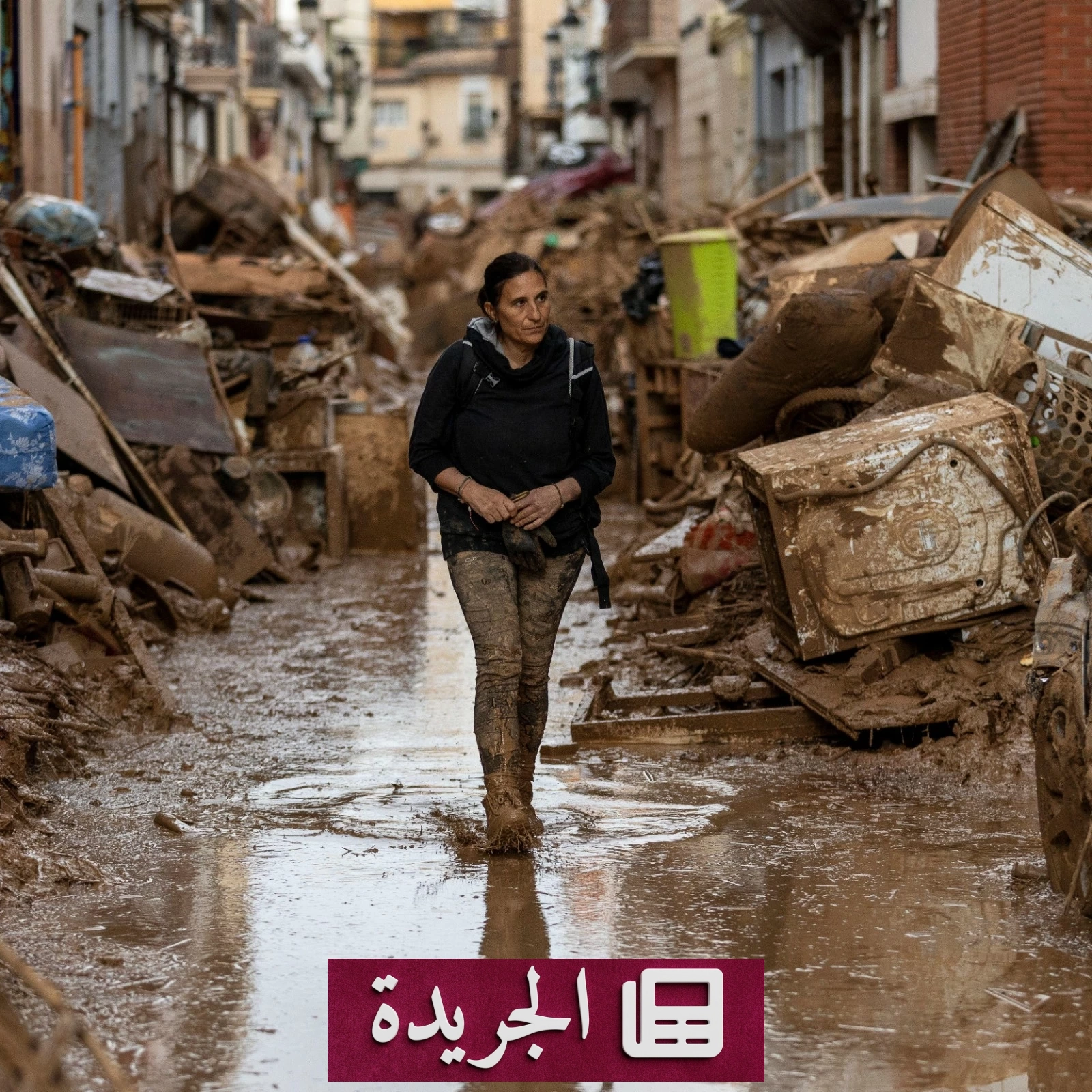 فيضانات مدمرة في إسبانيا.. وفاة وسقوط سيارات في سيول جارفة - آخر الأخبار - الجريدة