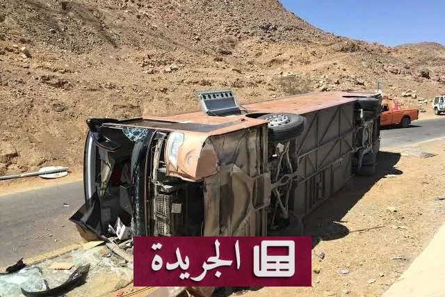 جنوب سيناء تشهد مأساة مرورية مروعة.. انقلاب حافلة يسفر عن 16 قتيلًا و28 جريحًا - آخر الأخبار - الجريدة