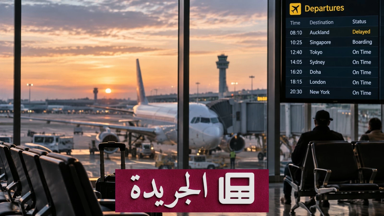 خلاف طيارين يطيل رحلة جوية 14 ساعة ويؤخر وصول الركاب - آخر الأخبار - الجريدة