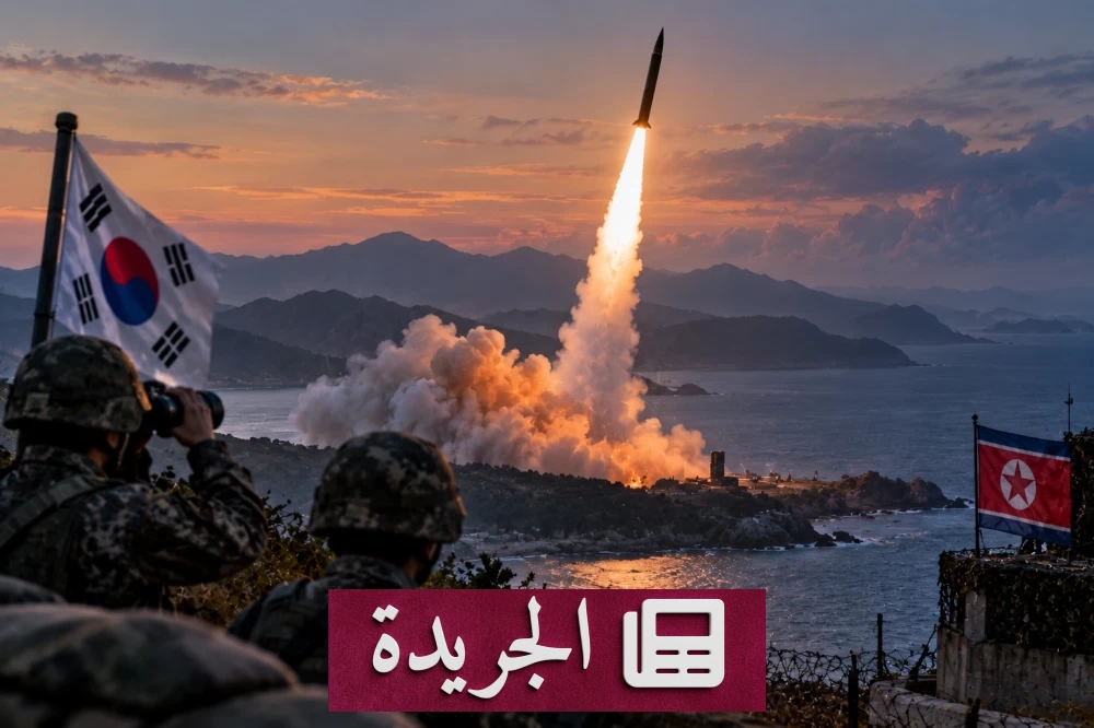 كوريا الشمالية تختبر صاروخاً باليستياً في ظل تصاعد التوترات مع جارتها الجنوبية - آخر الأخبار - الجريدة