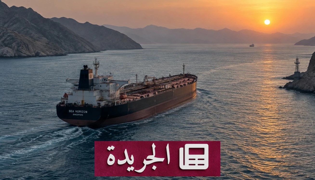 مقذوف مجهول يصيب سفينة في مضيق هرمز - آخر الأخبار - الجريدة