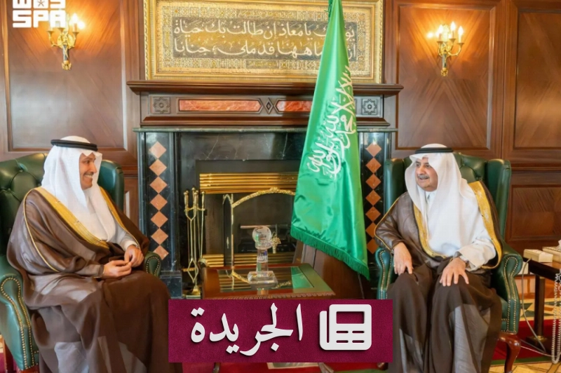 سموه يرحب بوزير النقل والخدمات اللوجستية ويؤكد دعم القيادة الرشيدة للقطاع - آخر الأخبار - الجريدة