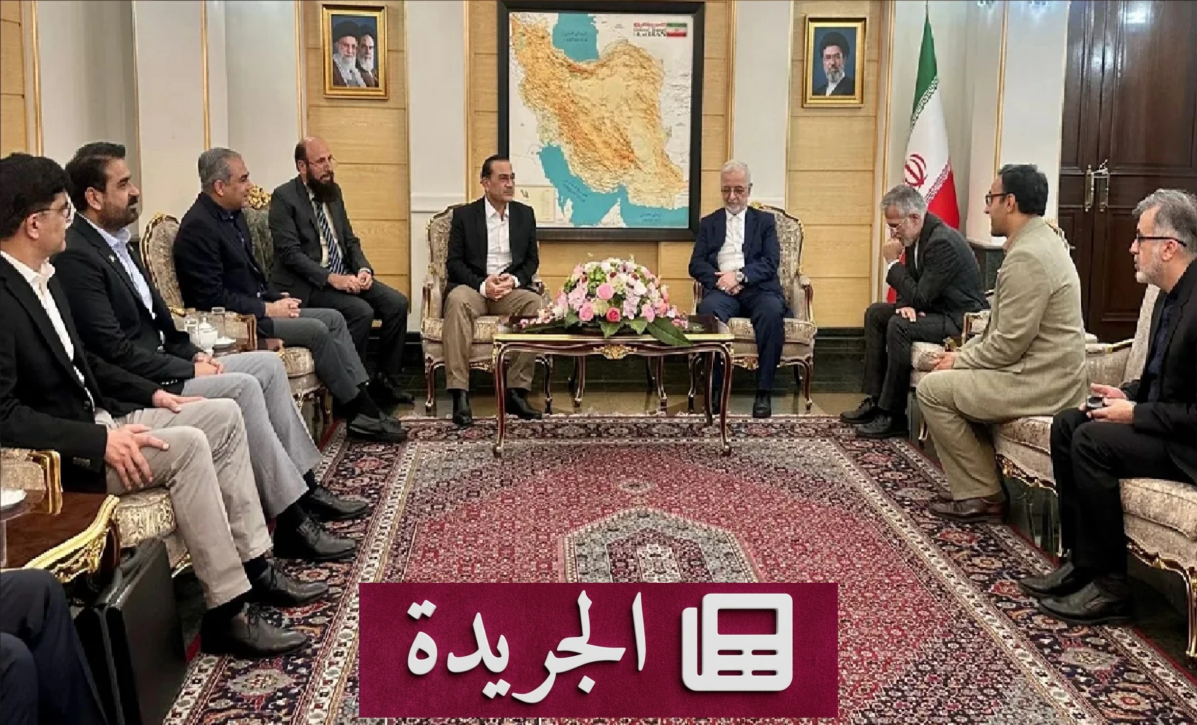 الرئيس الأمريكي دونالد ترامب يتحدث عن العقوبات الأمريكية على إيران خلال مؤتمر صحفي