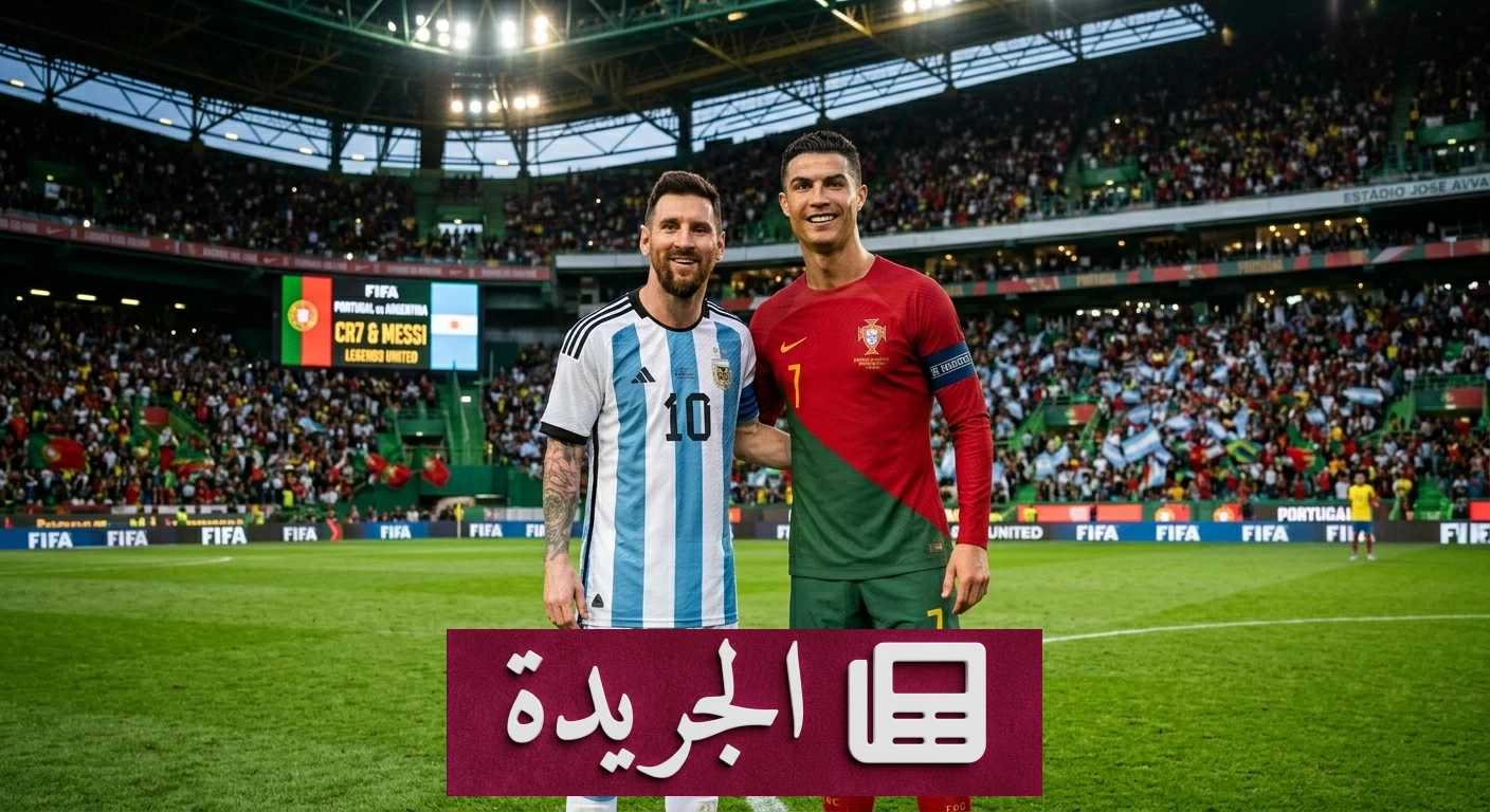 تيفيز يحقق حلمًا تاريخيًا بمشاركة ميسي ورونالدو في مباراة اعتزاله - آخر الأخبار - الجريدة
