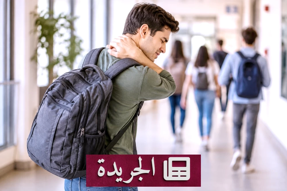 أعباء الحقائب الثقيلة تهدد صحة الرقبة والظهر - آخر الأخبار - الجريدة