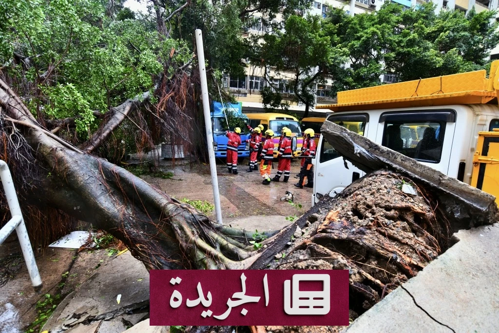 إعصار نول يضرب جنوب الصين ويخلّف أضرارا واسعة - آخر الأخبار - الجريدة