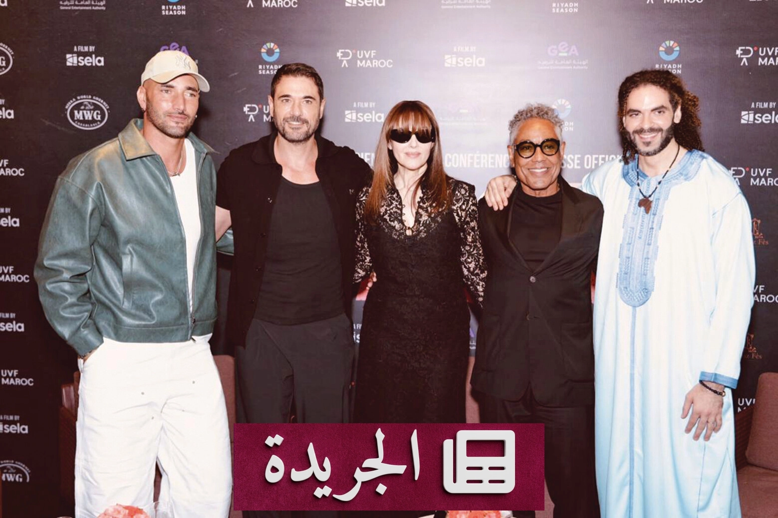 عرض فيلم «دوغز 7» في قاعة «باتيه كاليفورنيا» بالدار البيضاء بحضور نجوم عالميين