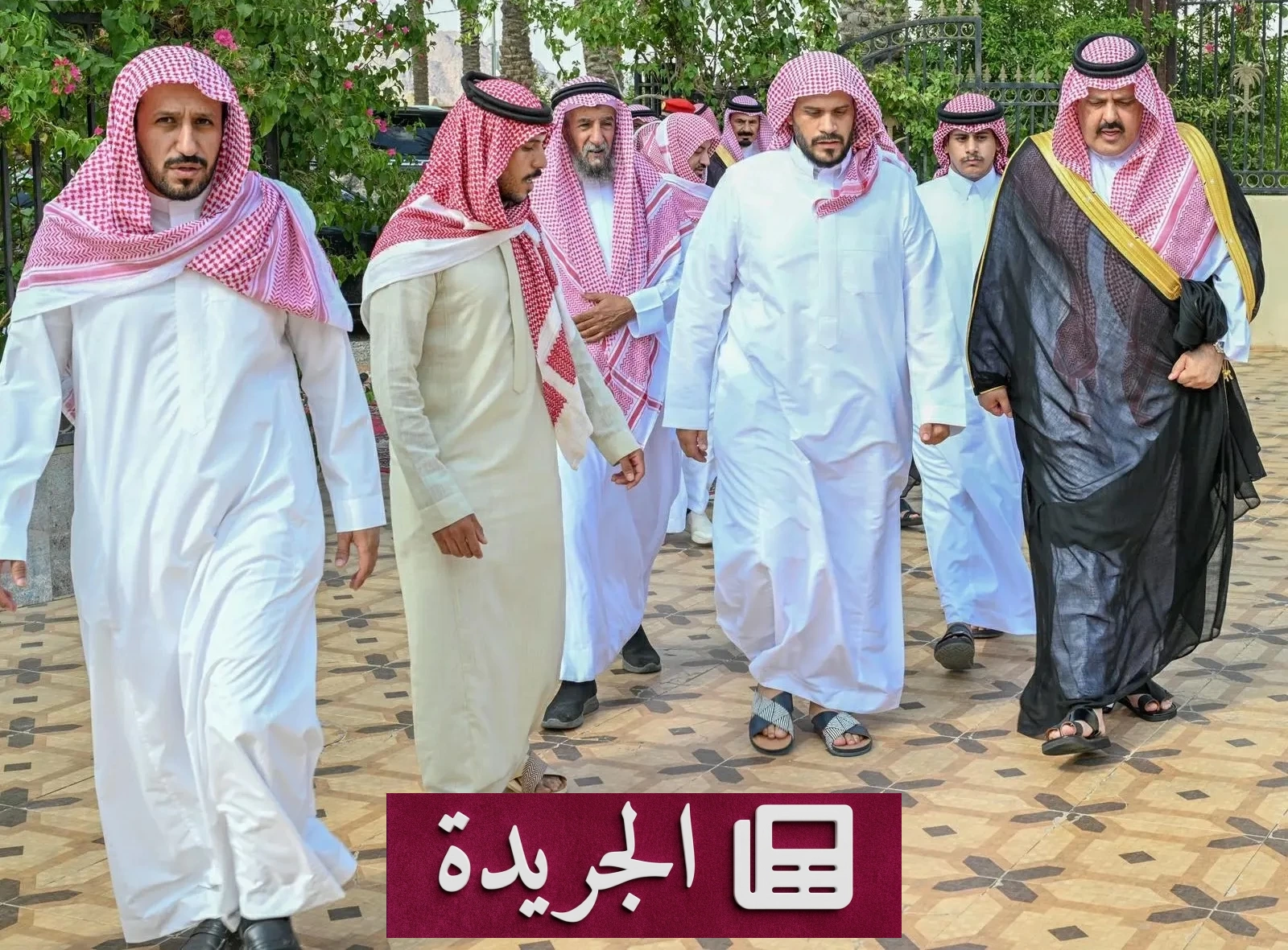 عزاء أمير حائل ونائبه في أسرة الحماد بوفاة والدهم - آخر أخبار الجريدة