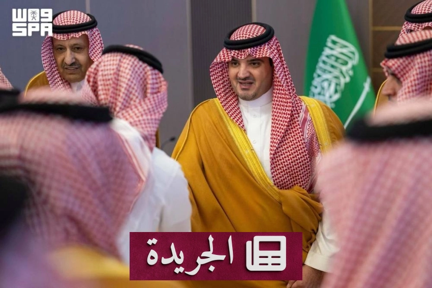 الأمير عبدالعزيز بن سعود ينقل تحيات خادم الحرمين الشريفين إلى الأمير محمد بن سلمان - آخر أخبار الجريدة