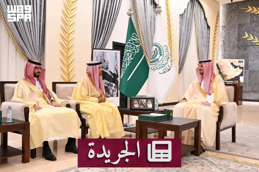الأمير فواز بن سلطان يستقبل مدير التدريب التقني والمهني بمكة المكرمة - آخر أخبار الجريدة