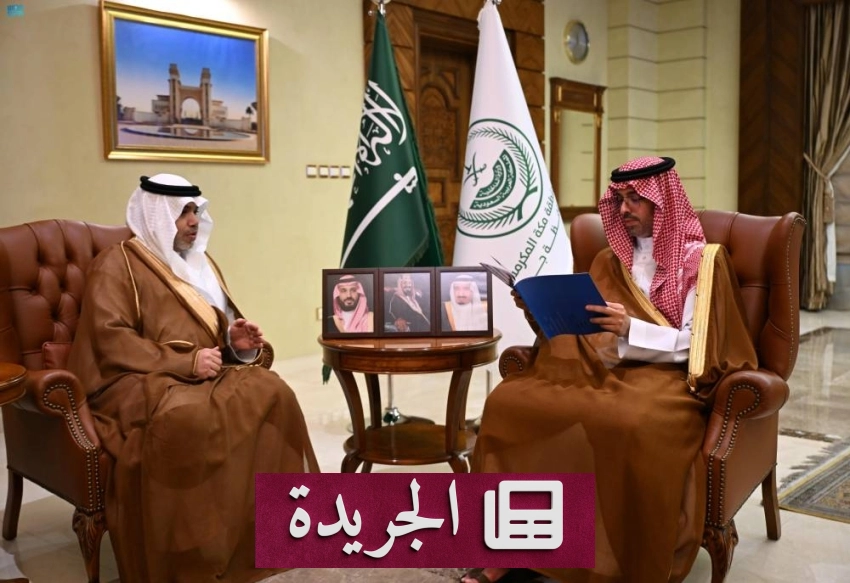 الأمير سعود بن عبدالله يستقبل مدير فرع الإحصاء بمكة المكرمة - آخر أخبار الجريدة