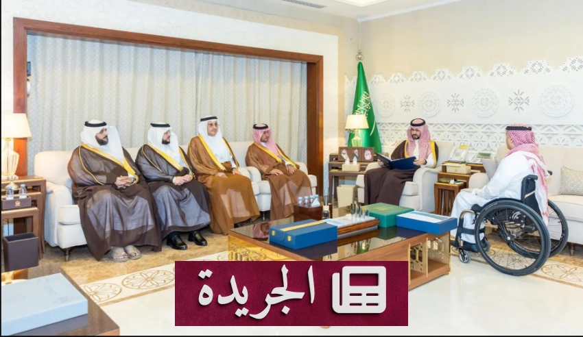 الأمير سعود بن بندر يستقبل رئيس جمعية طويق لصناعة الكوادر البشرية - أخبار أونلاين