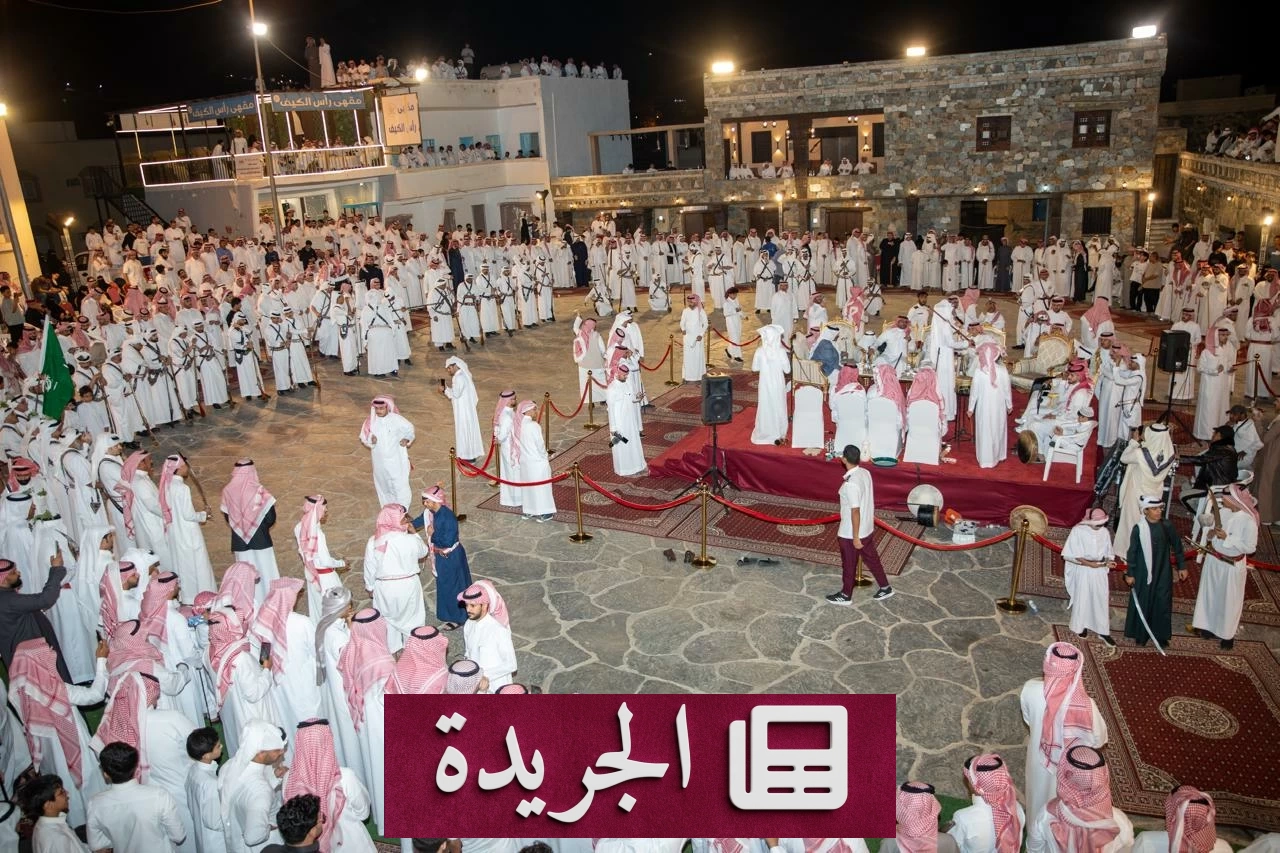 أمسية شعرية وعرضة جنوبية في قرية الأطاولة التراثية ضمن مهرجان الأطاولة التاسع