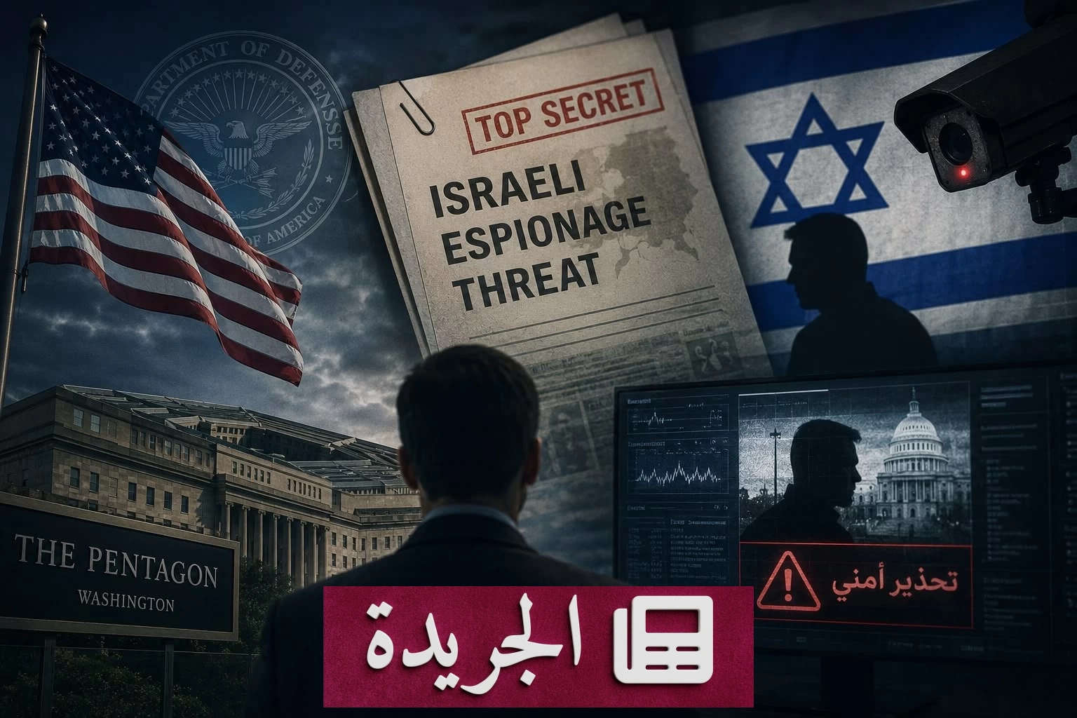 البنتاغون يرفع مستوى التأهب الأمني بسبب أنشطة تجسس إسرائيلية مزعومة - آخر الأخبار - الجريدة