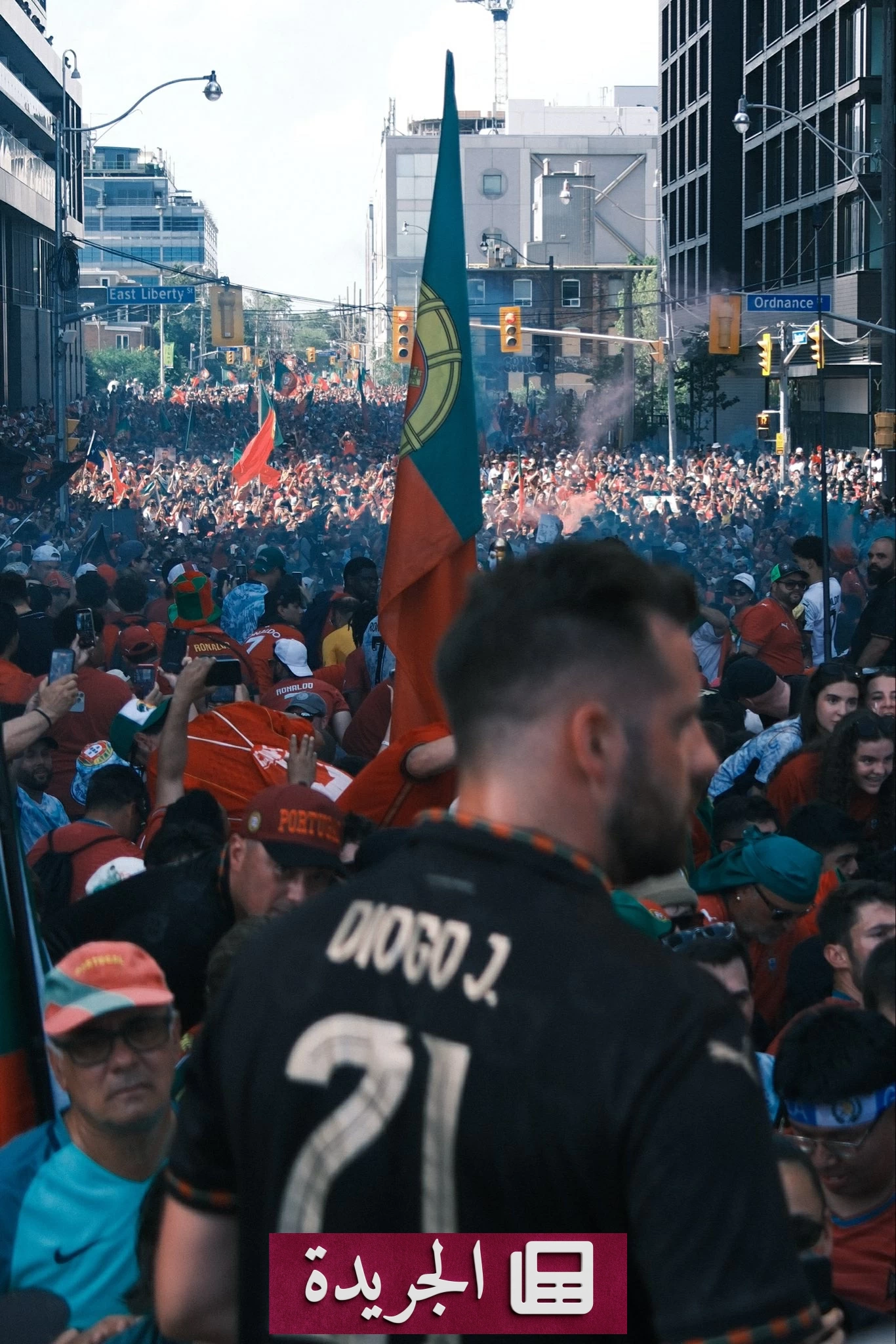 الدون يحتفي بجماهيره بعد تأهل البرتغال لدور الـ16 - آخر الأخبار - الجريدة