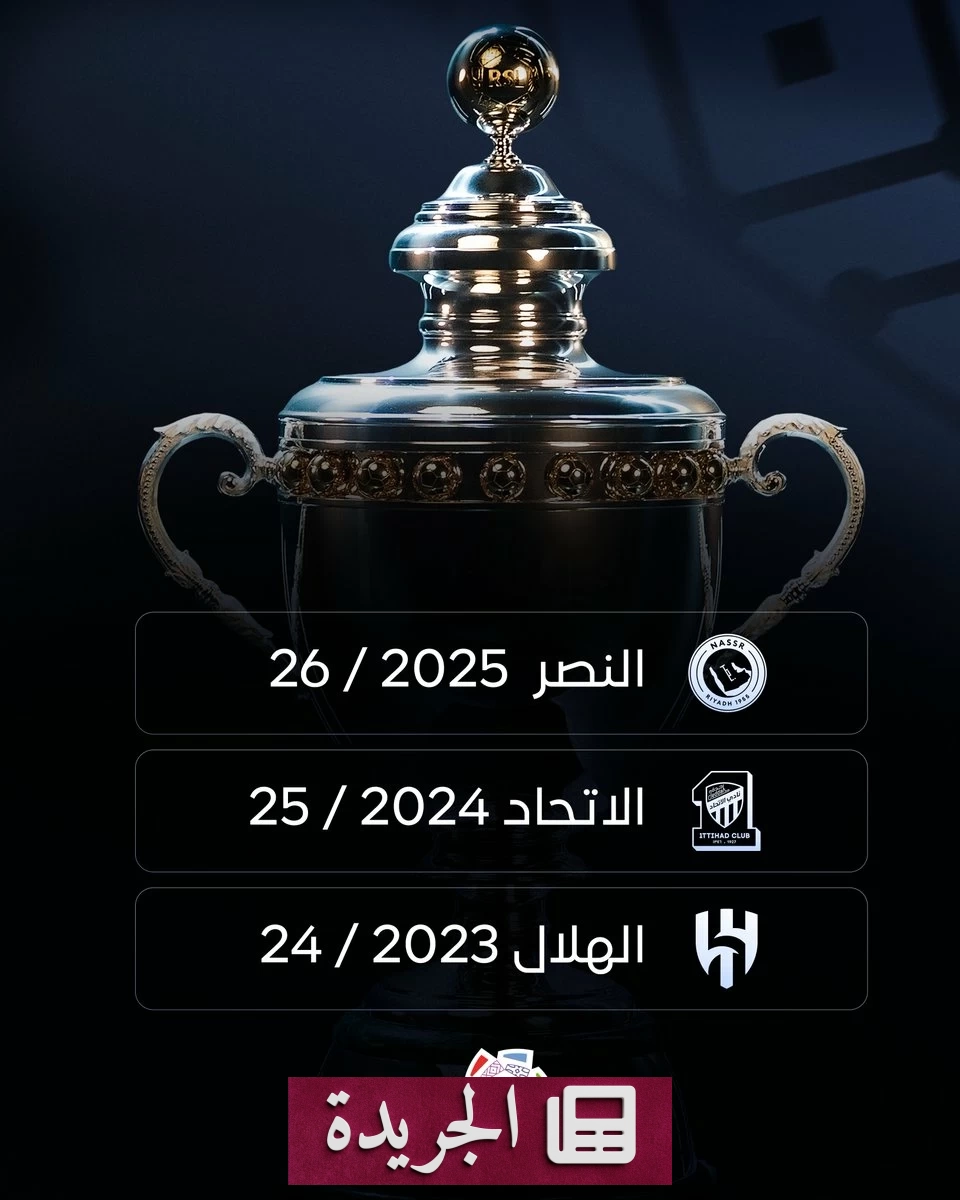 الدوري السعودي يتخطى 115% نمواً إيرادياً ويتطلع إلى أفضل 10 دوريات عالمياً - آخر الأخبار - الجريدة
