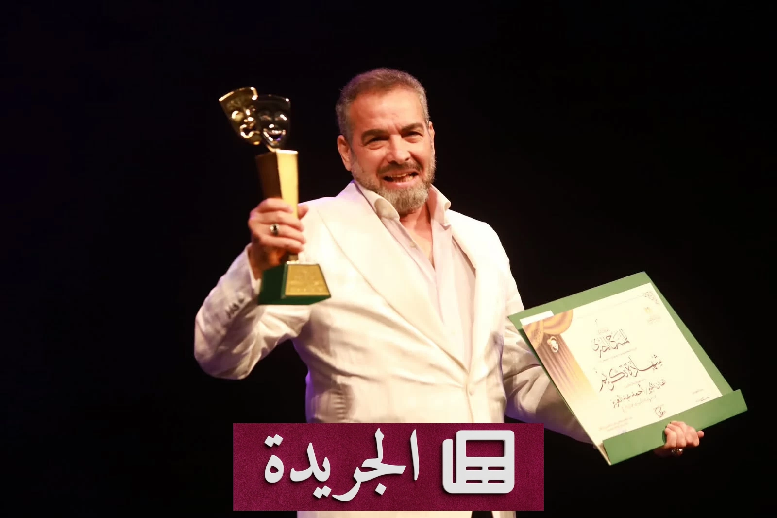 الفنان أحمد عبدالعزيز يخوض معركة صحية ويكرم في مهرجان المسرح القومي - آخر الأخبار - الجريدة