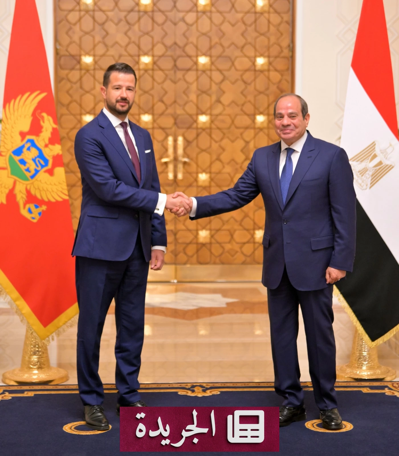 السيسي لمونتينيغرو دعم مصر الثابت لاستقرار الخليج ورفض تهجير الفلسطينيين - آخر الأخبار - الجريدة