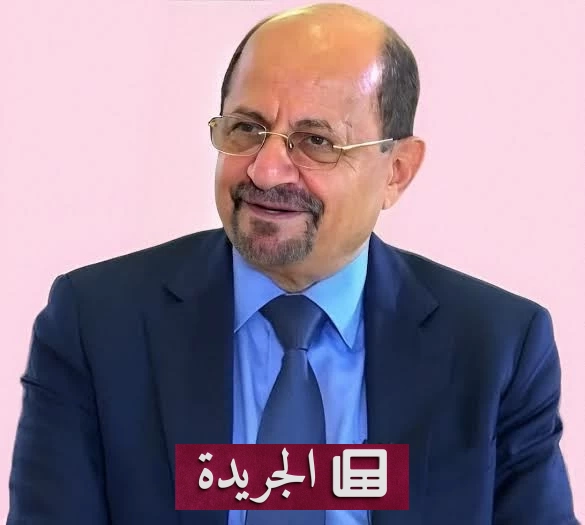 رئيس الوزراء اليمني الدكتور شائع الزنداني während einer Pressekonferenz