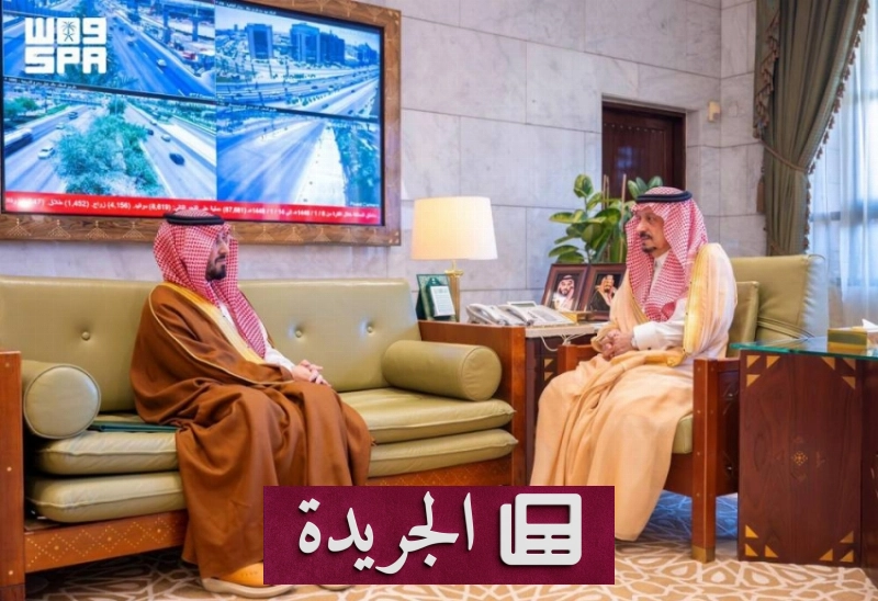 أمير الرياض يستقبل محافظ الخرج ويستعرض سير العمل - آخر الأخبار - الجريدة