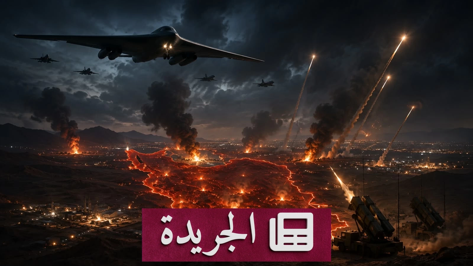انفجارات مدمرة في عمق إيران وتهديد بترمب بتوسيع الهجمات العسكرية - آخر الأخبار - الجريدة
