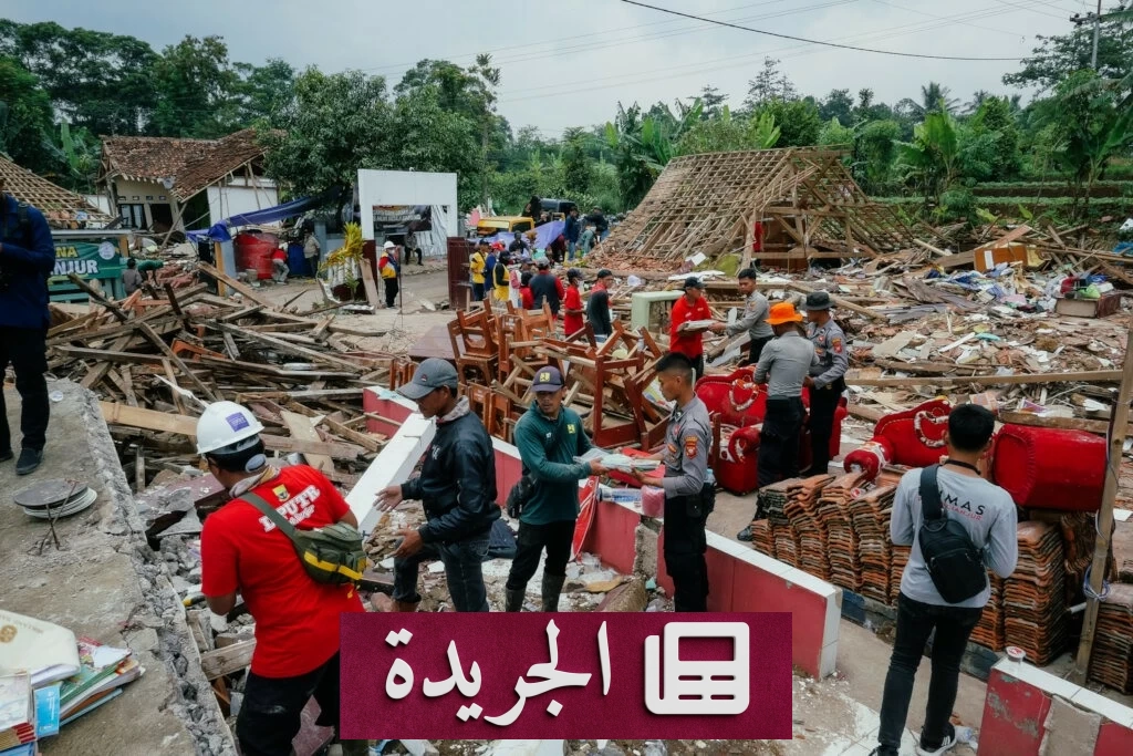ارتفاع ضحايا زلزال إندونيسيا إلى 72 قتيلاً و900 مصاب - آخر أخبار الجريدة
