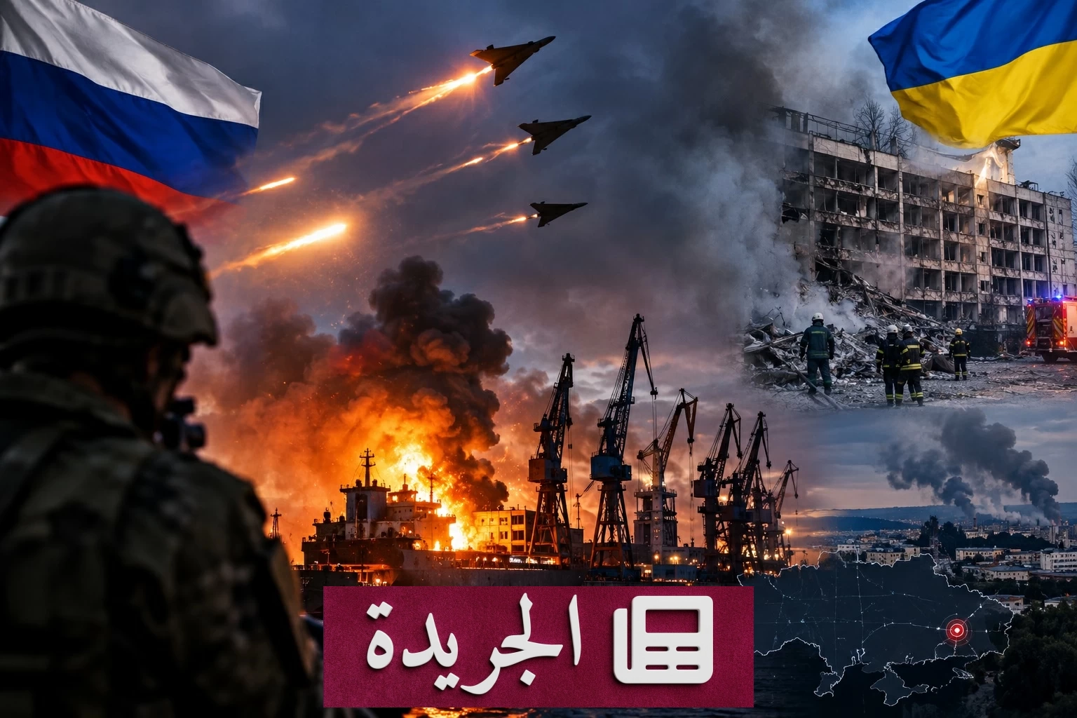 اشتعال حرب المسيّرات.. موسكو تقصف موانئ أوكرانيا وتسجل إصابات في بيلغورود - آخر أخبار الجريدة