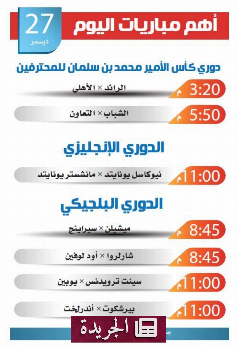 اشتركوا في النشرة الإخبارية اليومية الآن - آخر أخبار الجريدة