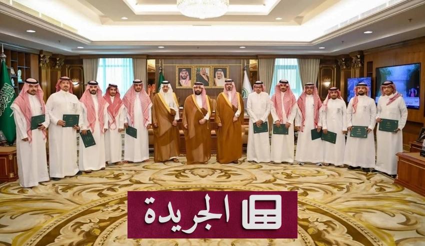 استقبال أمير جازان لضيوفه في مكتبه اليوم - آخر الأخبار - الجريدة