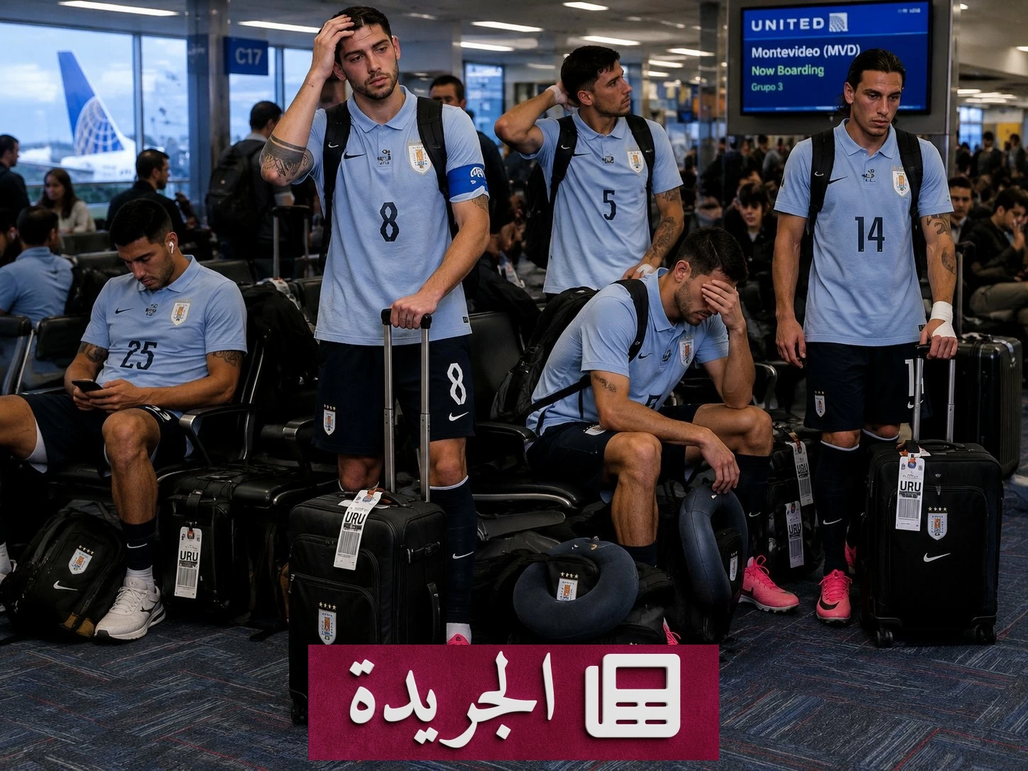 اتحاد الأوروغواي لكرة القدم يفرض عقوبات قاسية على لاعبيه بعد الإقصاء المبكر من المونديال - آخر أخبار الجريدة