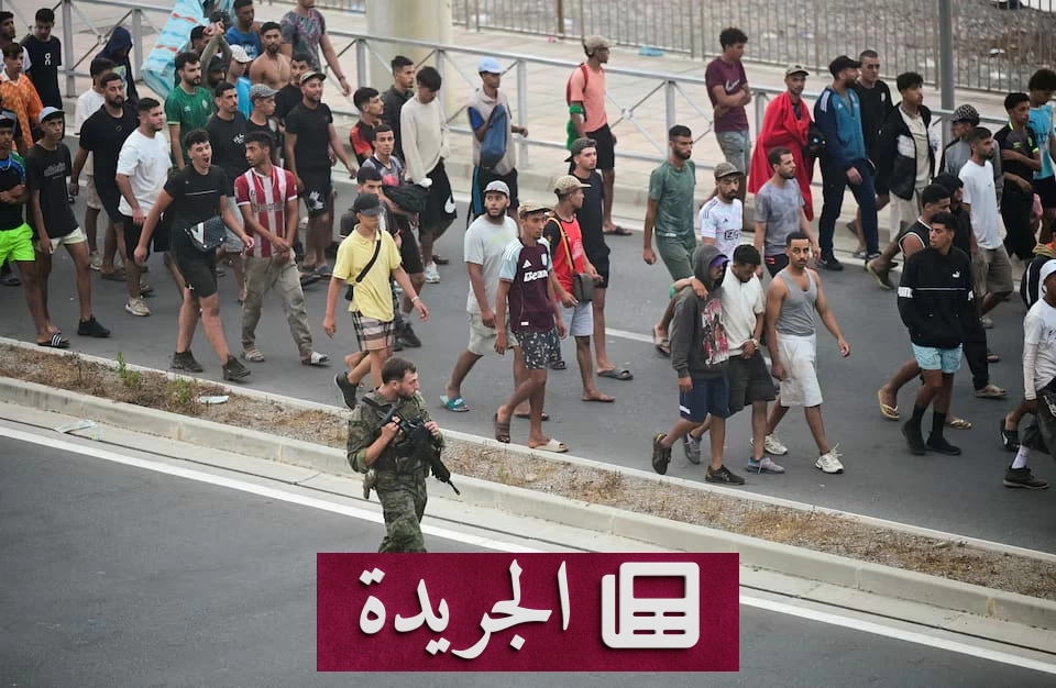 أزمة سبتة: آلاف المهاجرين يتراجعون عن الدخول بعد تشديد الأمن - آخر الأخبار - الجريدة