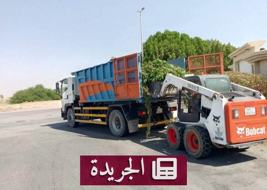 بلدية النعيرية تزيل خمسة آلاف وخمسمائة متر مكعب من المخلفات في حملة بيئية - آخر أخبار الجريدة