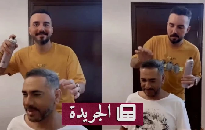 فضل شاكر يظهر لأول مرة بعد الإفراج عنه ويقوم بحلق شعره - آخر الأخبار - الجريدة
