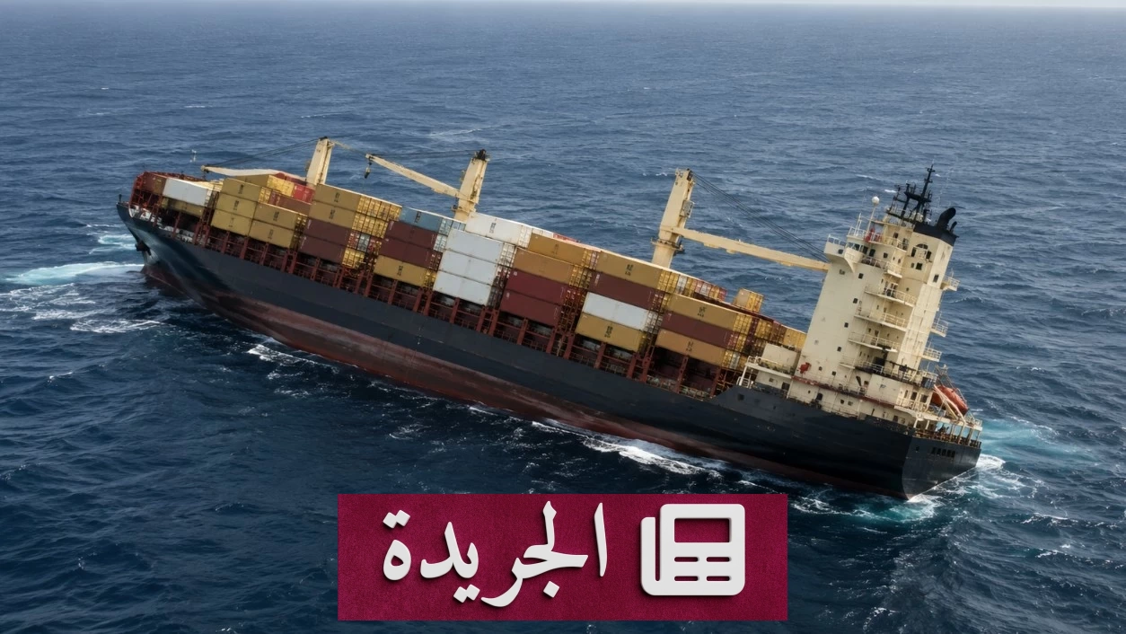 غرق سفينة شحن قبالة السواحل الشرقية للهند وعلى متنها 24 شخصاً - آخر الأخبار - الجريدة