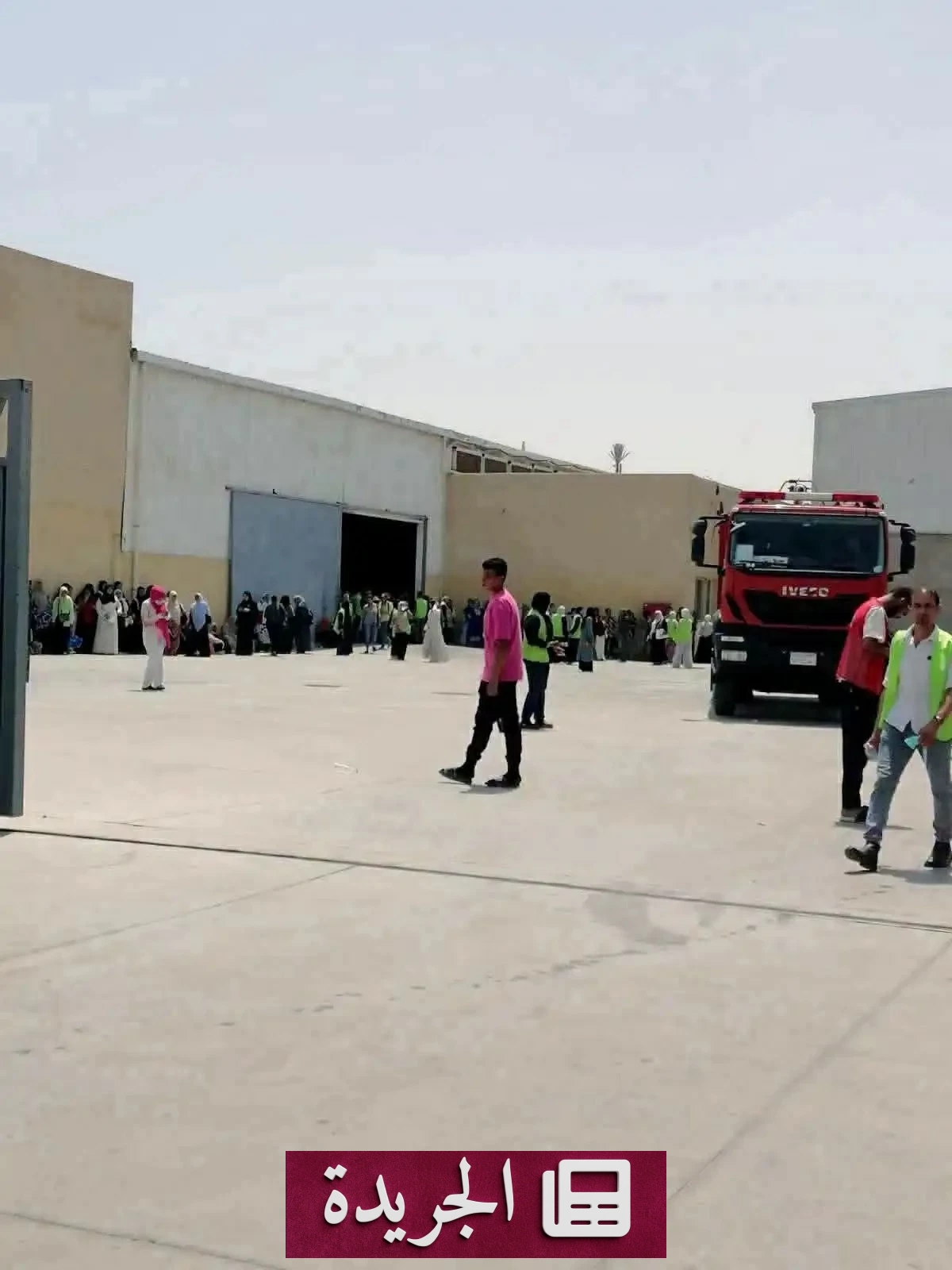حريق رهيب في مصنع ملابس بالعاشر من رمضان يودي بحياة 38 عاملاً بالاختناق - آخر الأخبار - الجريدة