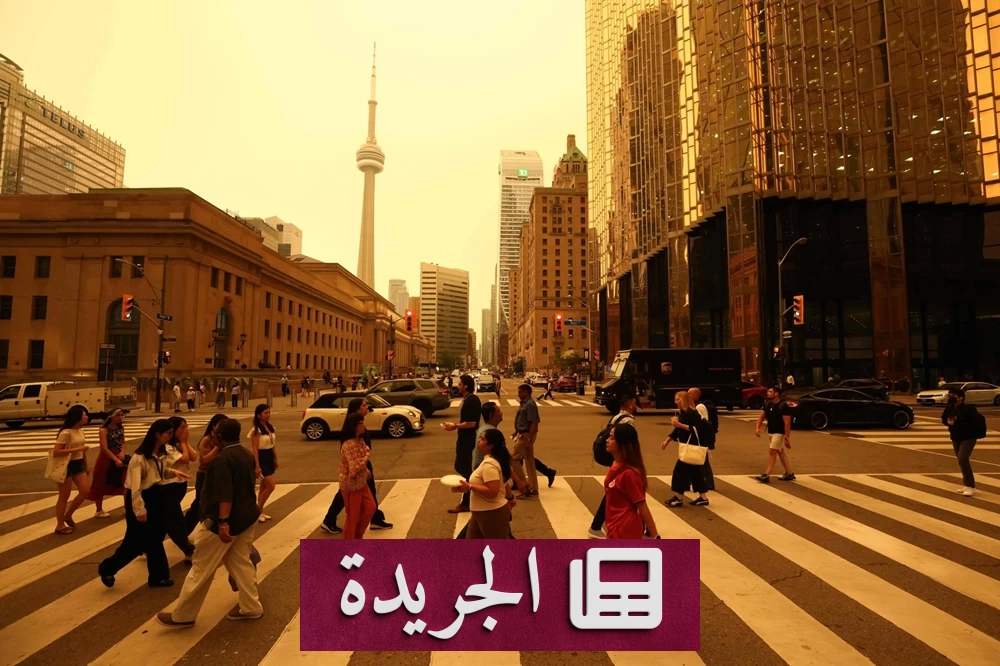 كندا تشهد موجة حر قاسية وعواصف تهدد جودة الهواء - آخر أخبار الجريدة