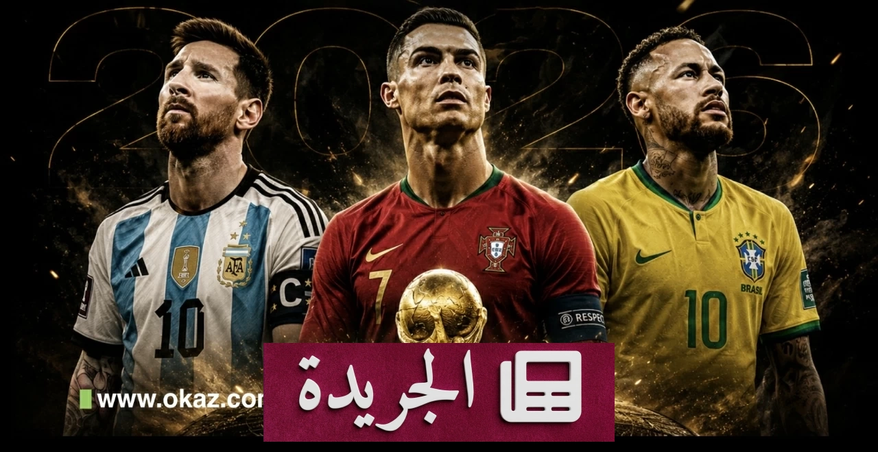 ميسي ورونالدو ونيمار من سيختتم عصرهم الذهبي في مونديال 2026 - آخر الأخبار - الجريدة
