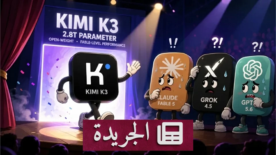 نموذج الذكاء الاصطناعي الصيني Kimi K3 يهدد هيمنة وادي السيليكون - آخر أخبار الجريدة