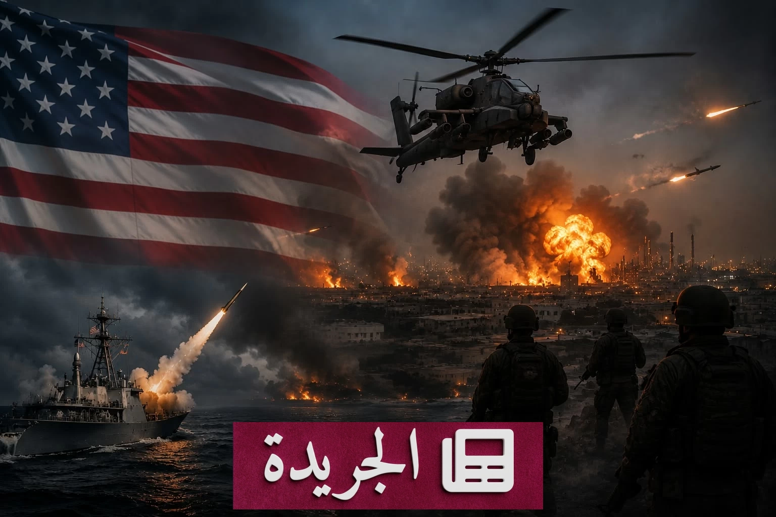 واشنطن ترد عسكرياً على إسقاط مروحية أمريكية بإيران - آخر أخبار الجريدة