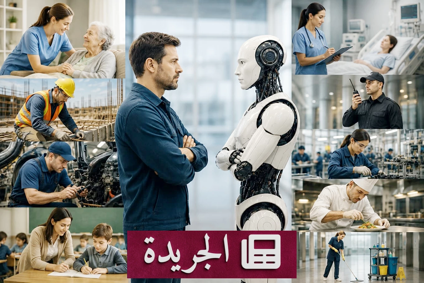 وظائف صعبة الاستبدال بالروبوتات رغم التطور التقني - آخر الأخبار - الجريدة